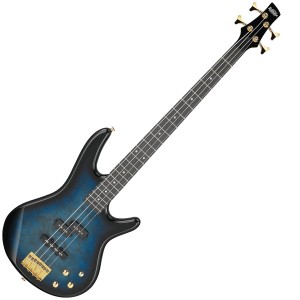 Ibanez Gio GSR200PC-TMU Bass Guitar - Transparent Marine Burst